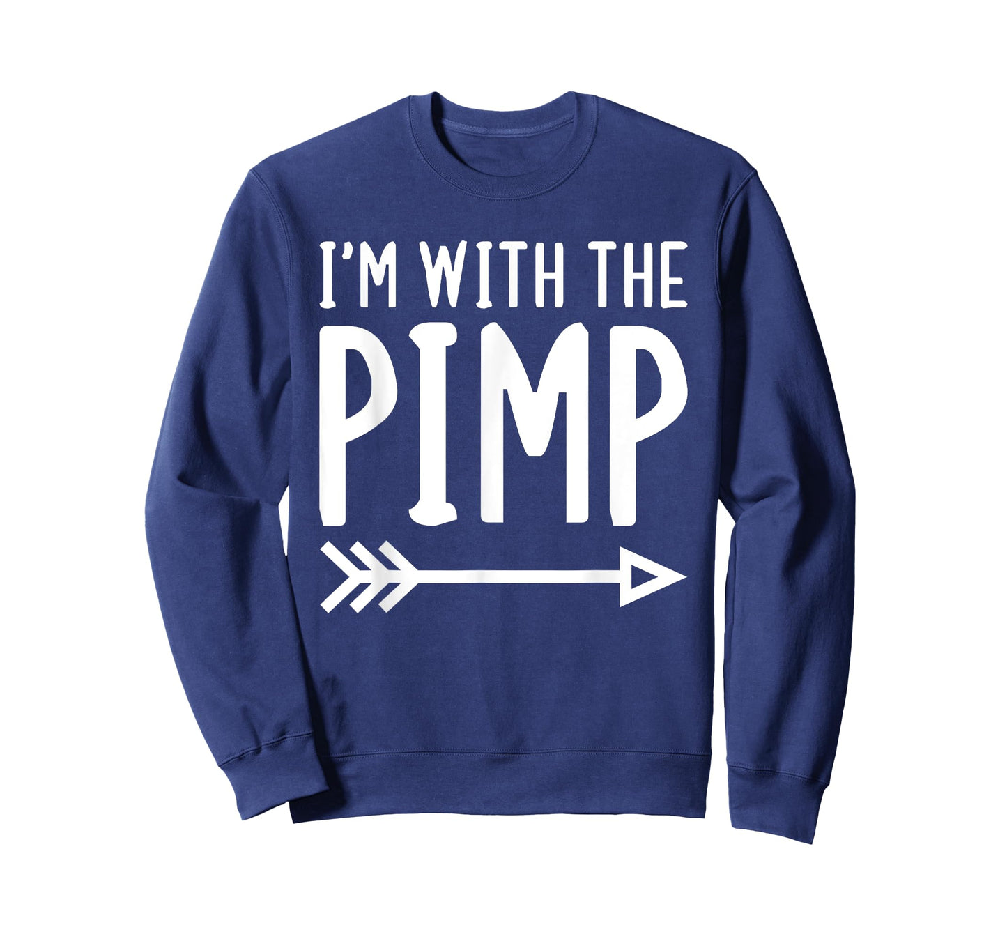 I'm With The Pimp Funny Matching Halloween Couple Costume T-Shirt