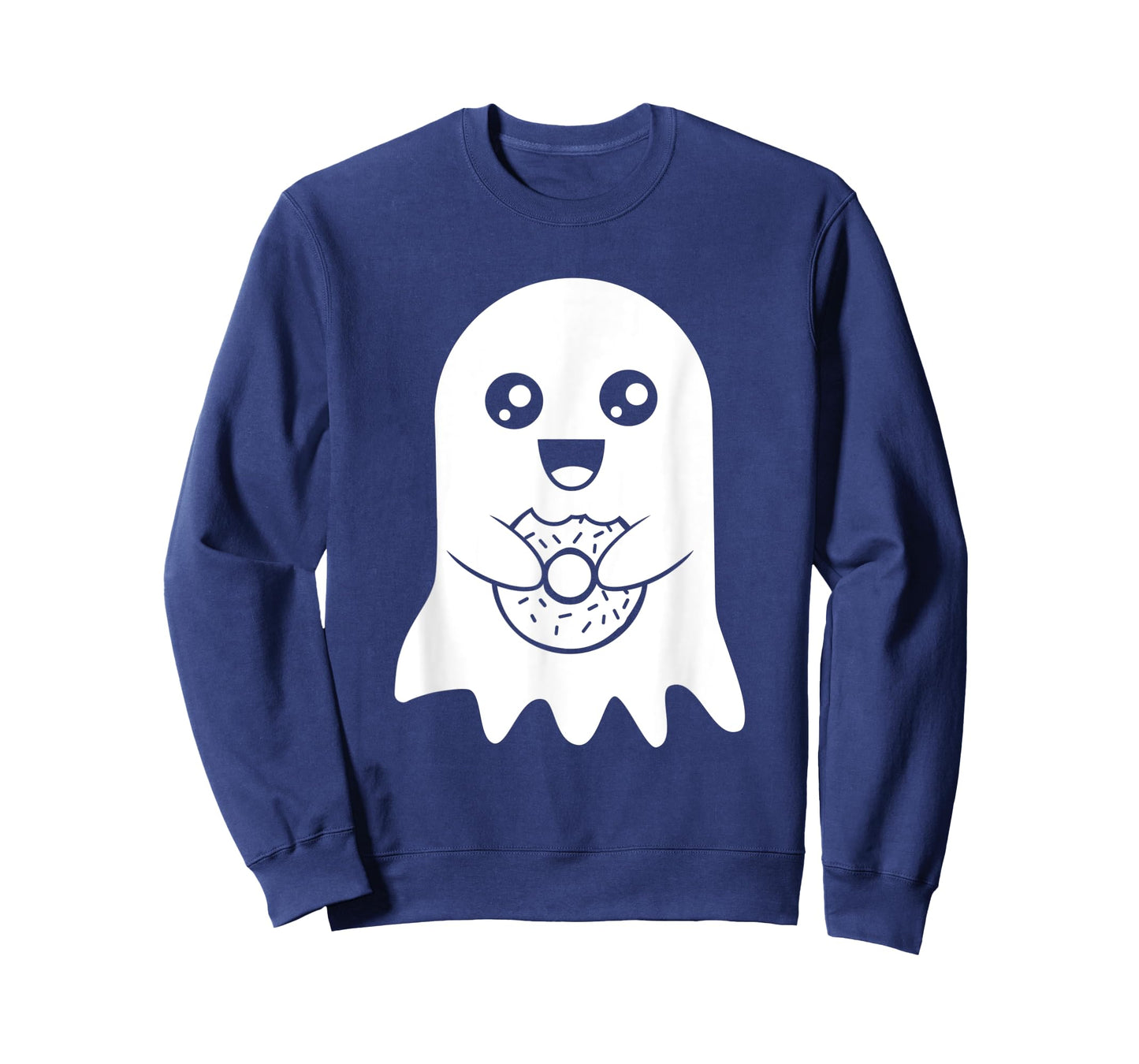 Cute Ghost Funny Donut Halloween Costume Boys Girls Gift T-Shirt