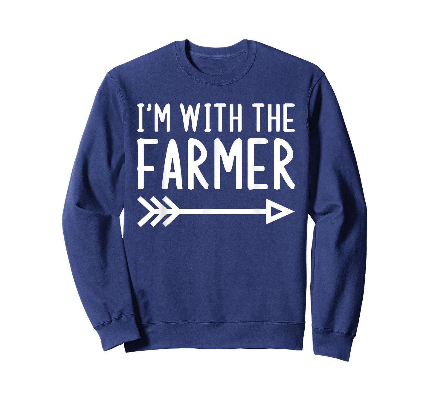 I'm With The Farmer Funny Matching Halloween Couple Costume T-Shirt