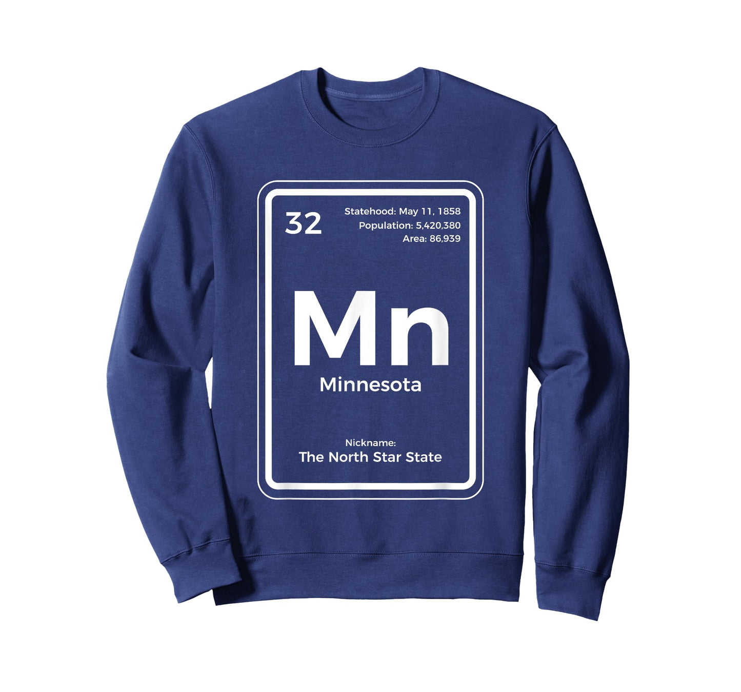 Minnesota Shirt Periodic Table North Star State T-Shirt
