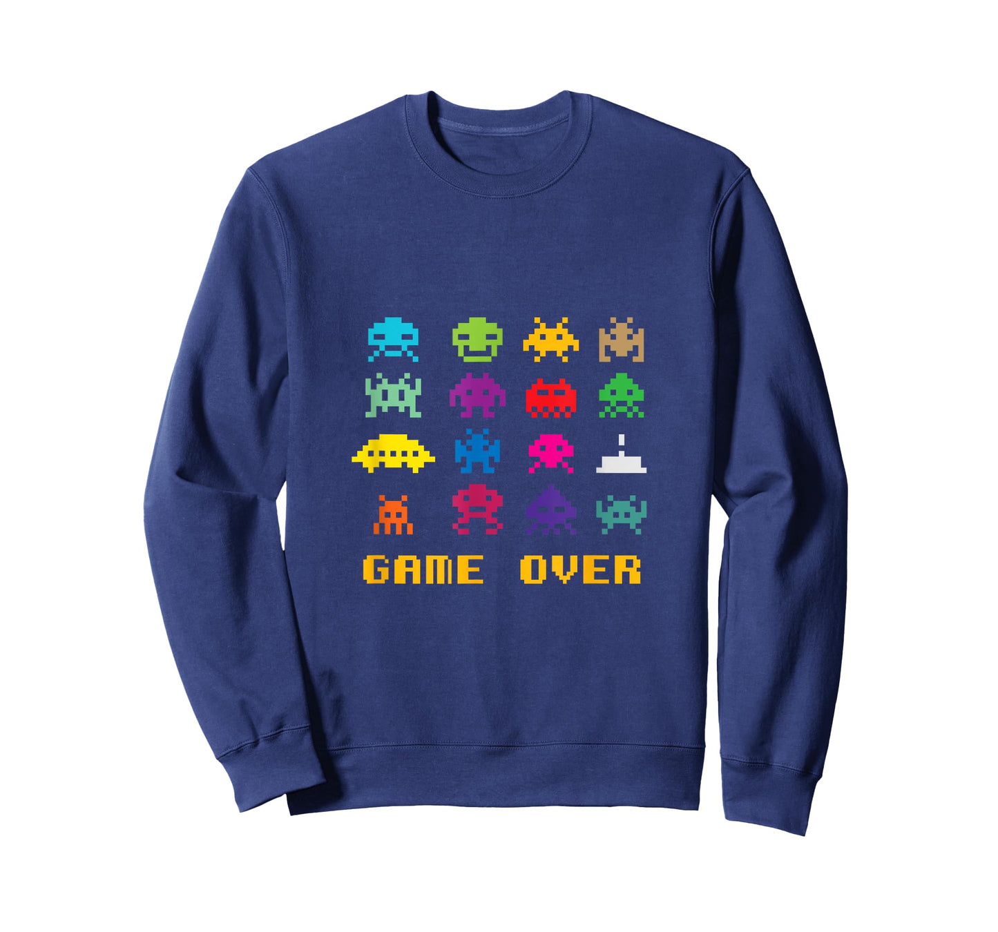 "Game Over" retro alien invaders tshirt 80s 8-bit video game T-Shirt