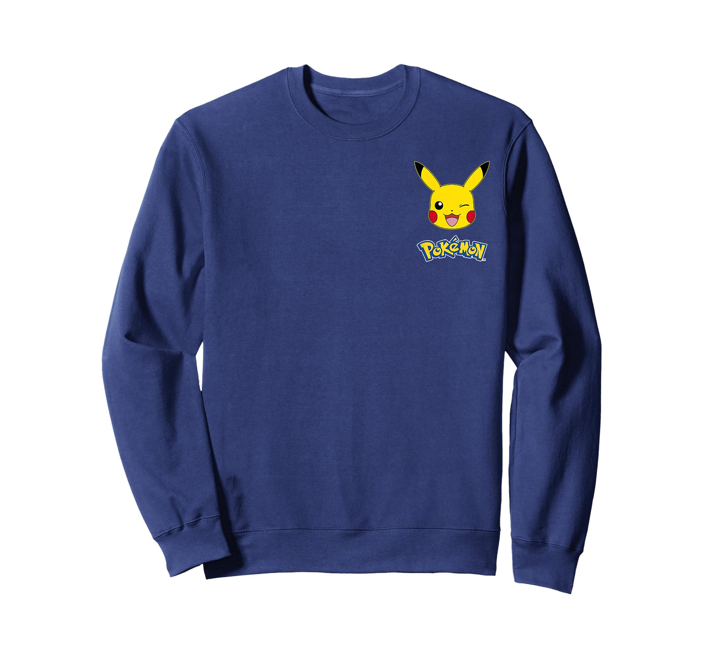 Pokémon Winking Pikachu Small Pocket Size Logo T-Shirt
