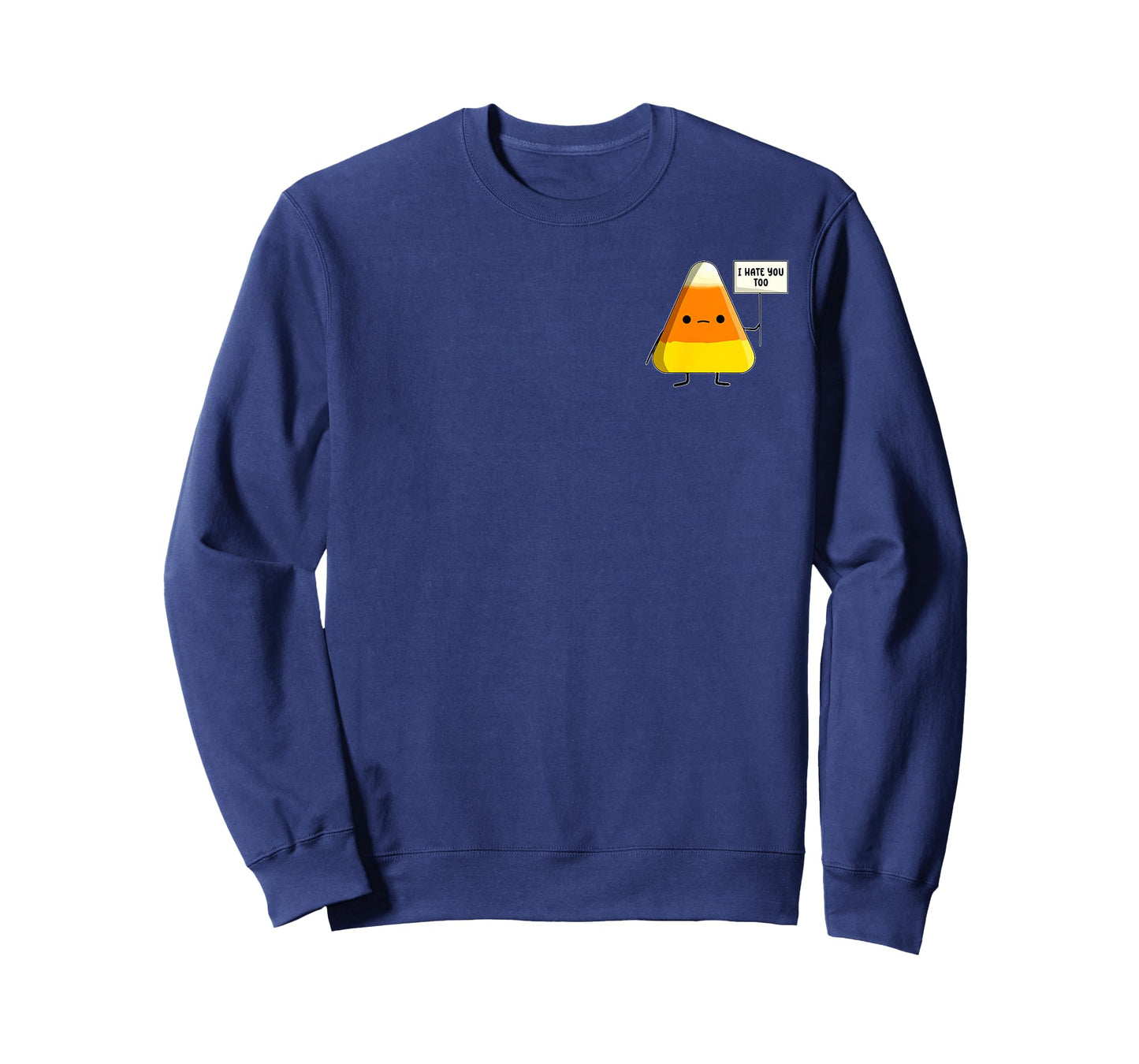 I Hate You Too Funny Halloween Candy Corn T-Shirt