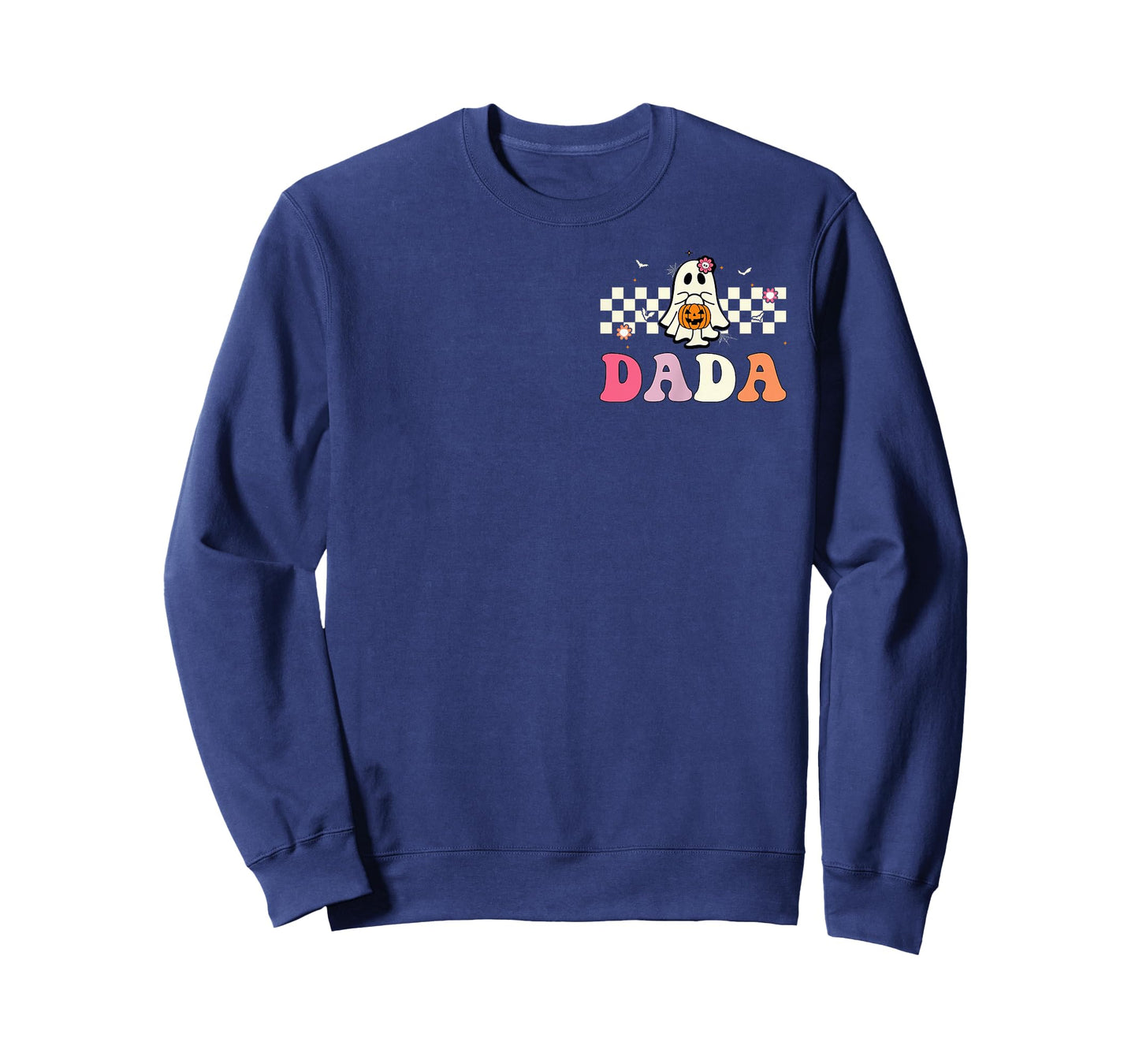 Dada Ghost Boo One Spooky Dad First Halloween Birthday Boy T-Shirt