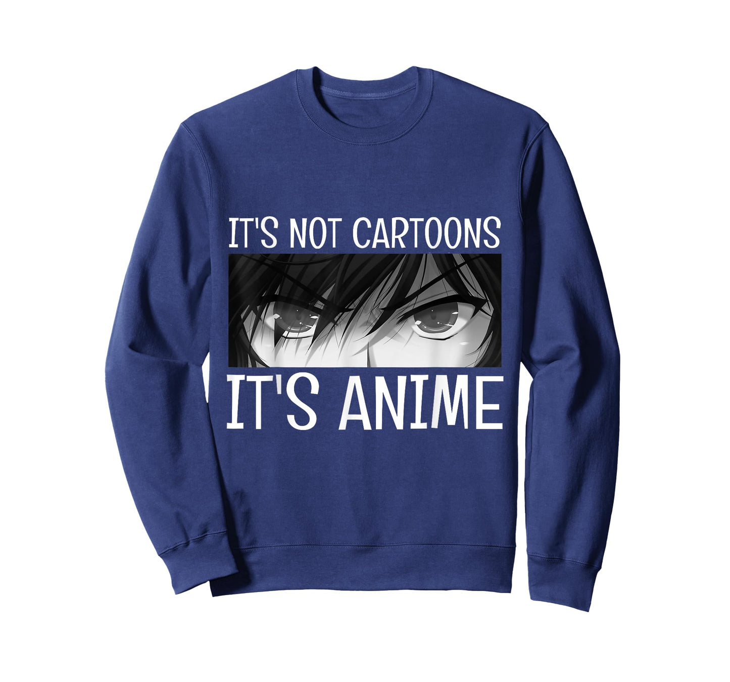 It's Not Cartoons It's Anime Cute Anime Girl Anime Lover T-Shirt
