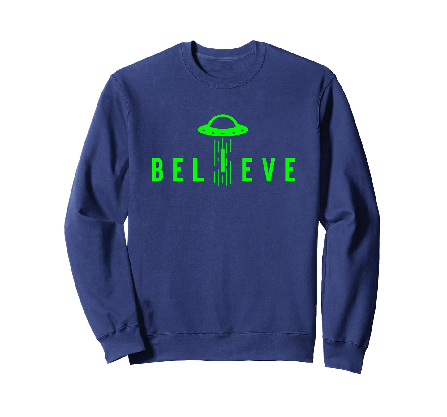 Alien Lover Gifts Men Women Kids UFO Abduction Believe T-Shirt
