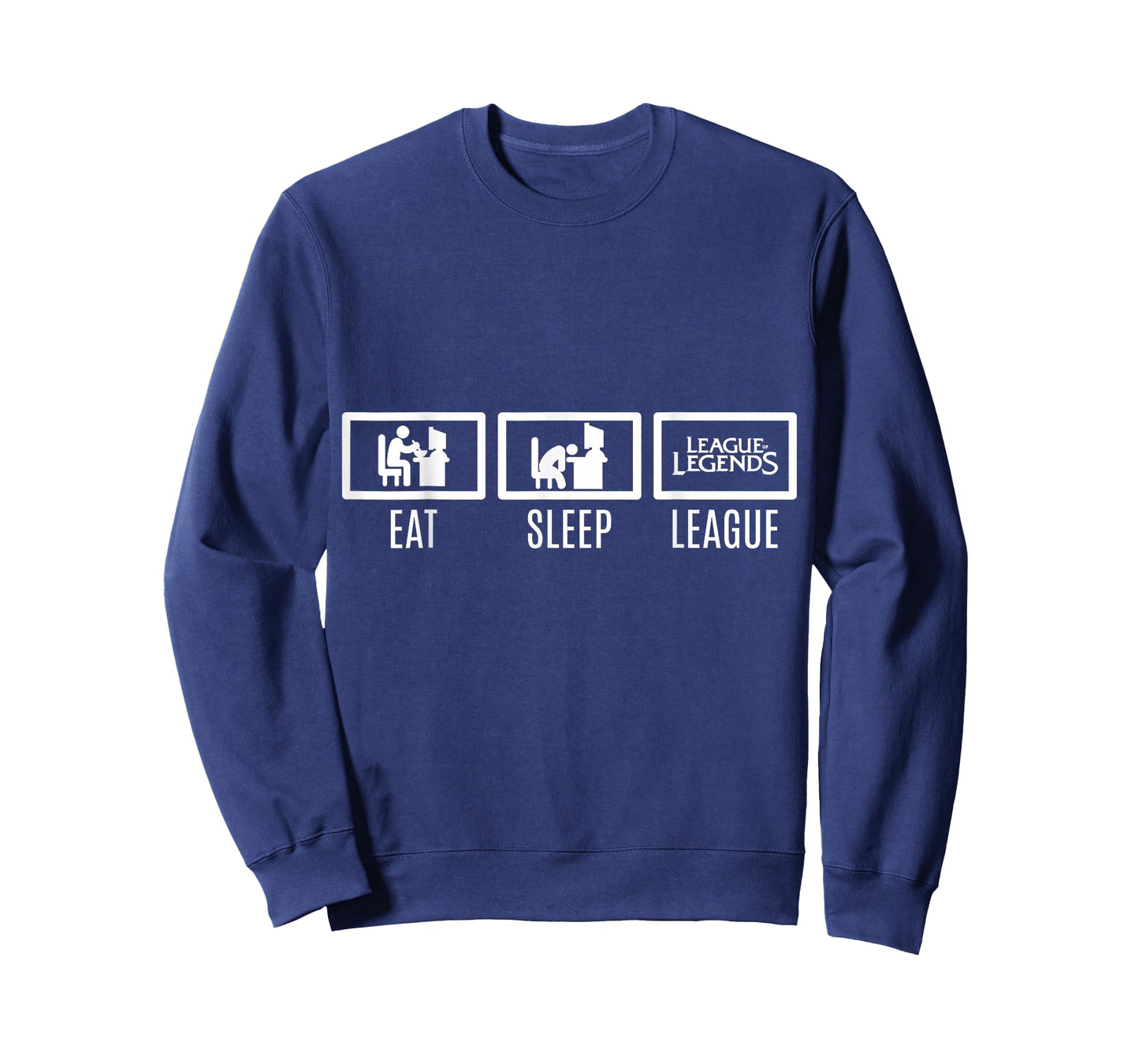 Eat Sleep League Repeat Tshirt Challenger Shirt T-Shirt