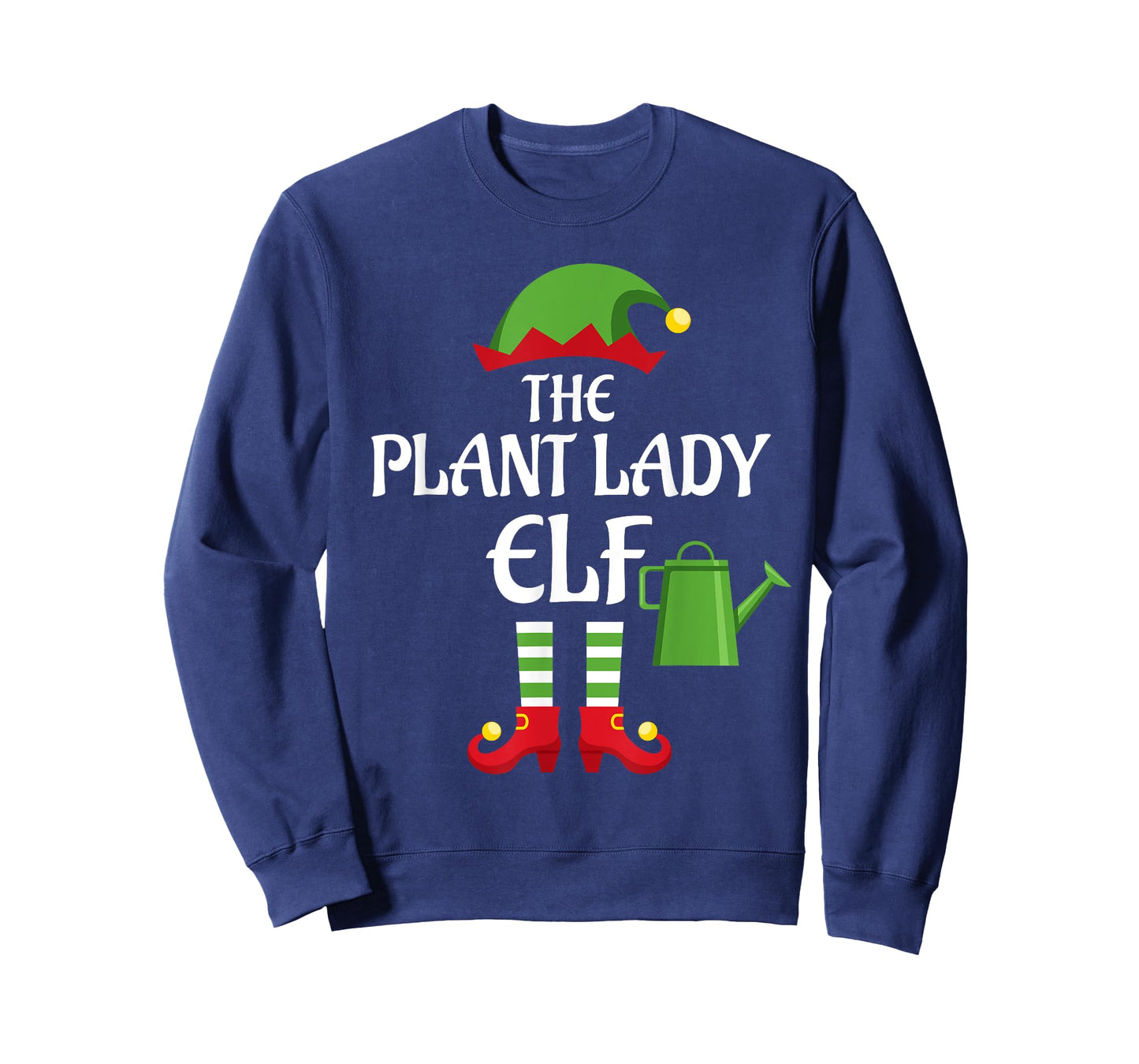 Plant Lady Elf Family Matching Group Christmas T-Shirt