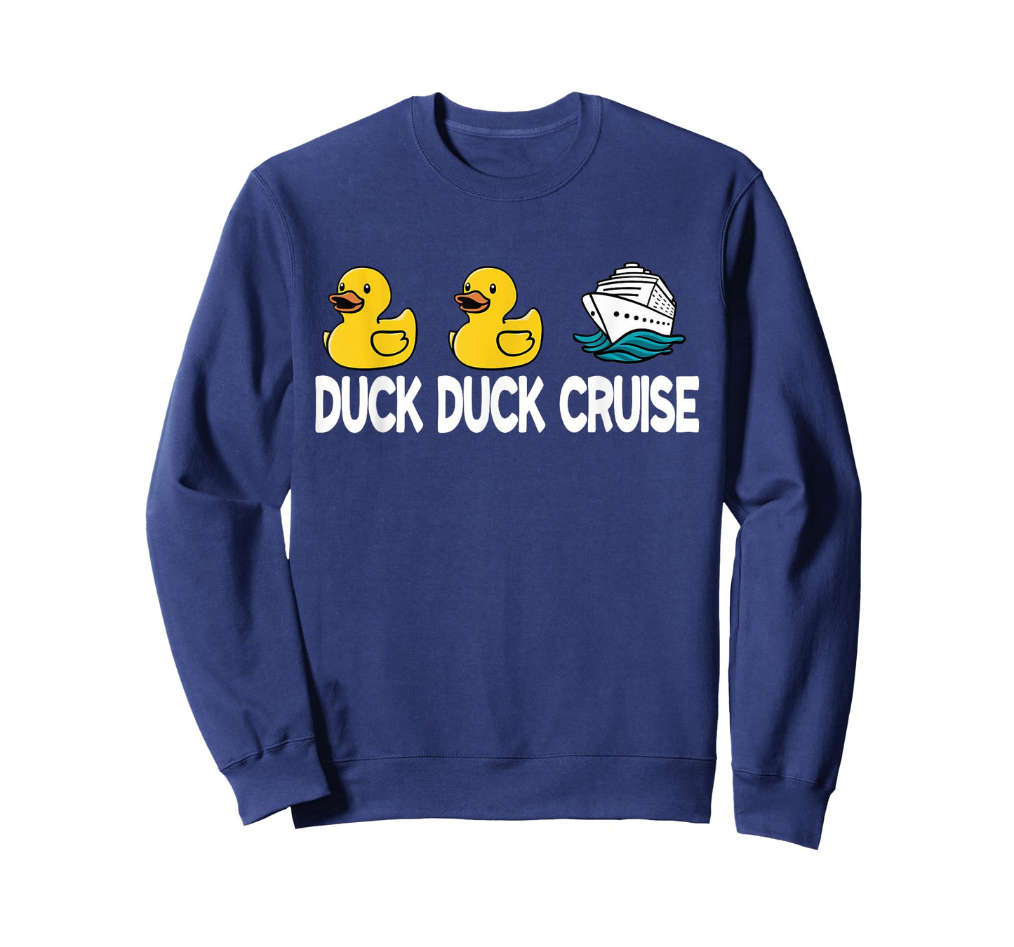 Duck Duck Cruise Funny Family Cruising Matching T-Shirt