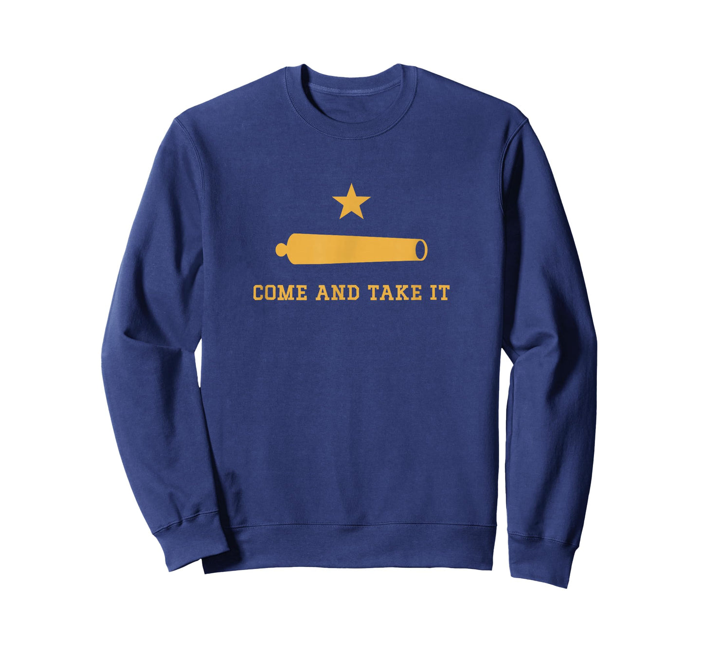 Texas State Come and Take It Historic Slogan with Canon 1836 T-Shirt