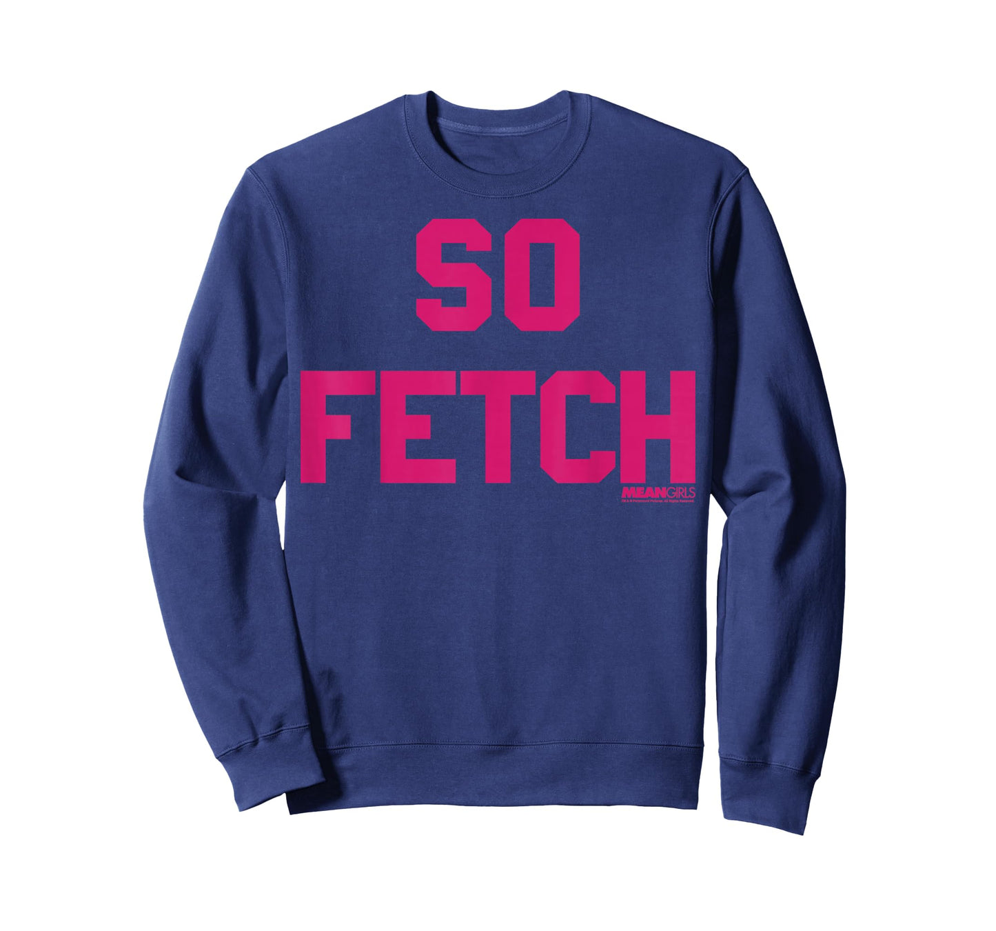 Mean Girls Bold Pink Text So Fetch T-Shirt Small