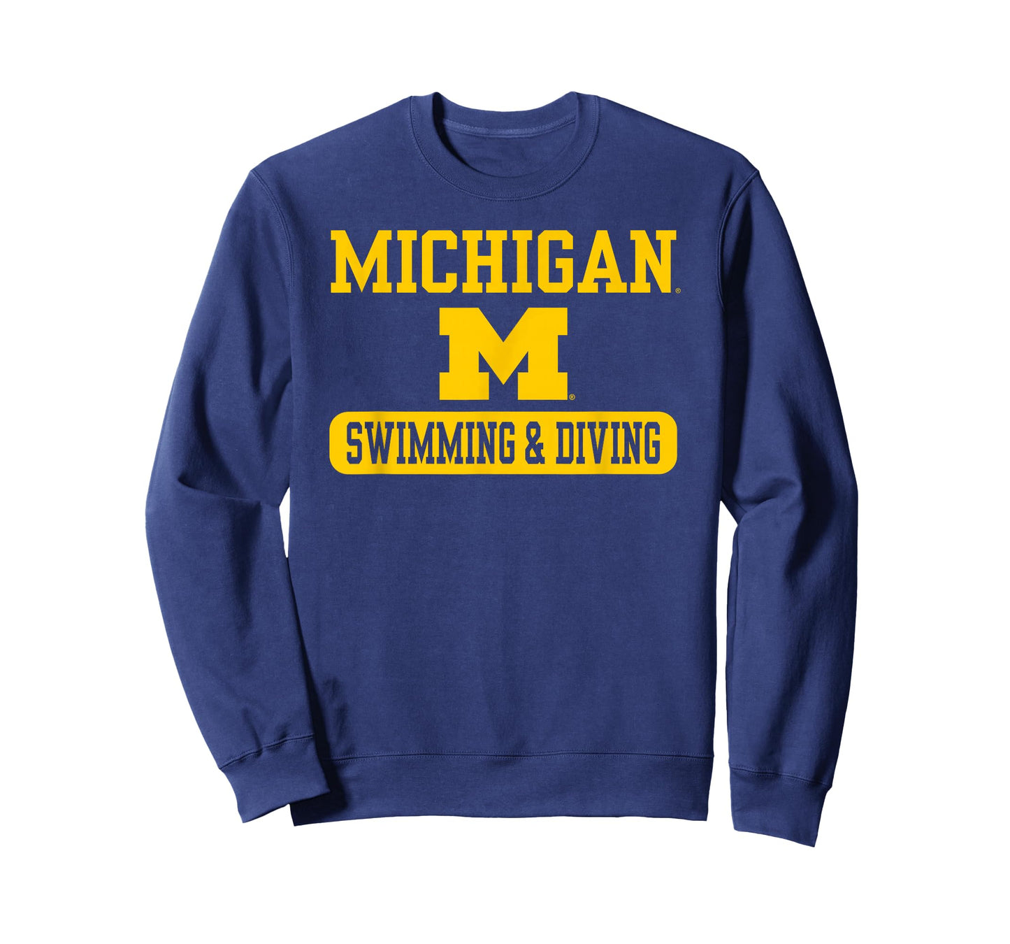 Michigan Wolverines Swimming & Diving Navy T-Shirt