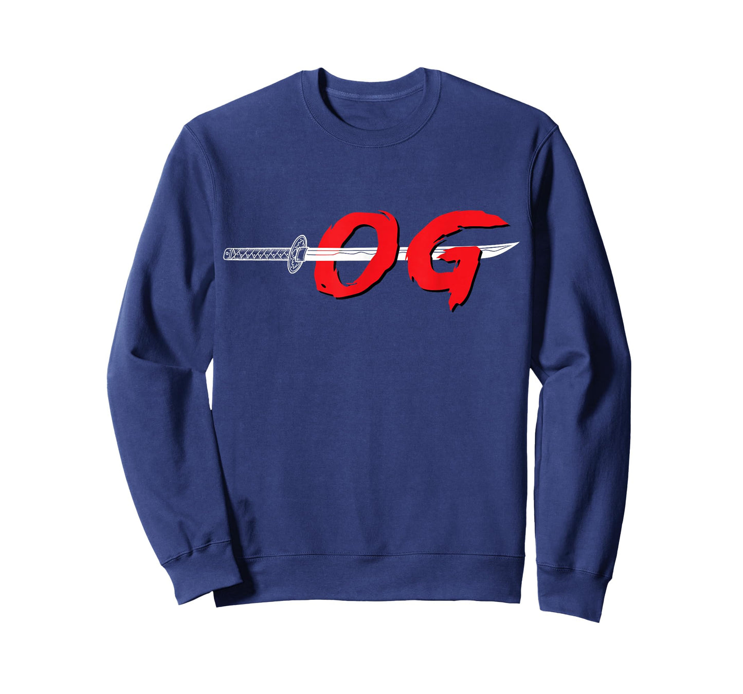 OG Sword Graphic | Bold Red Brush Style Design T-Shirt