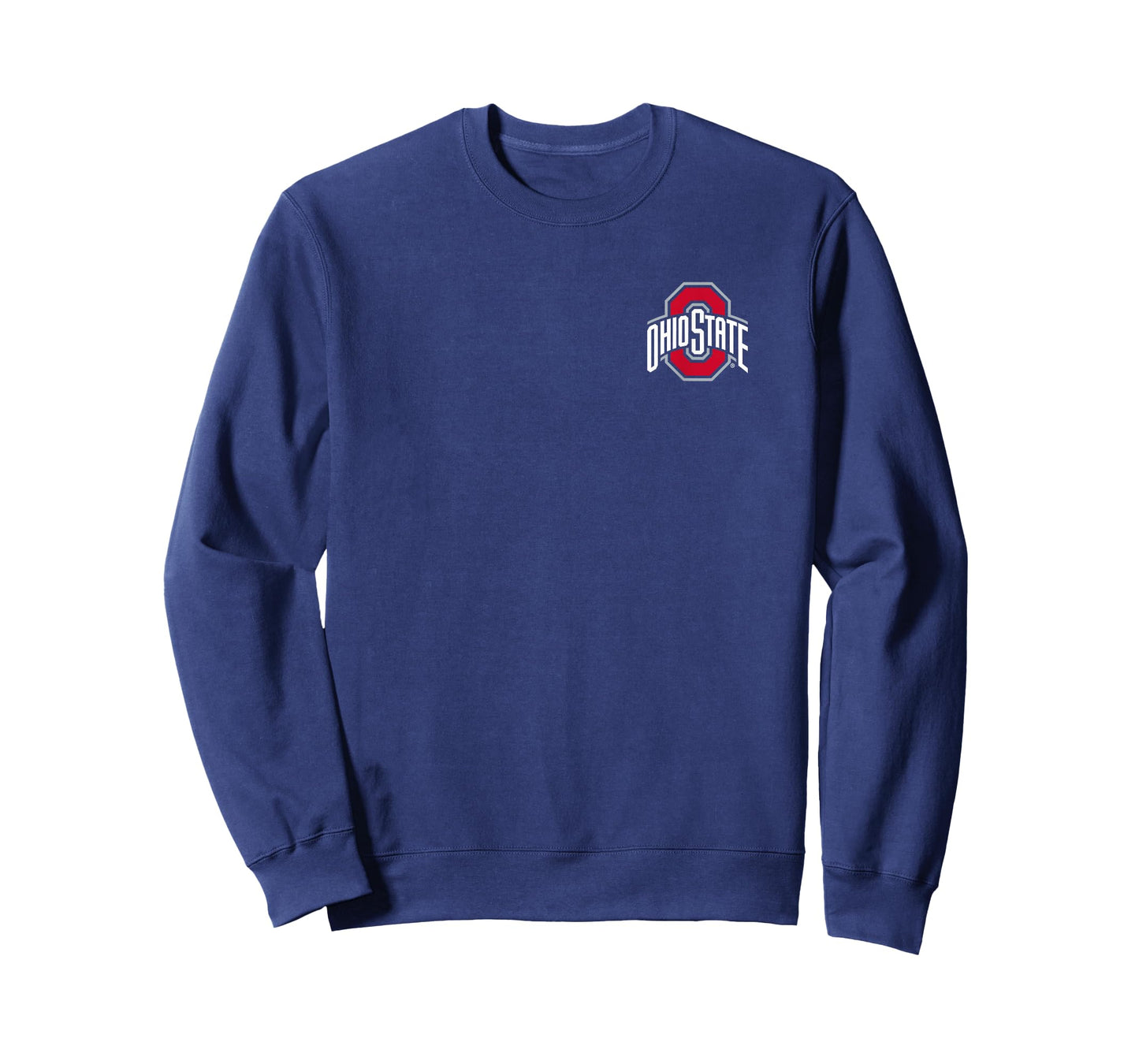 Ohio State Buckeyes Front/Back Brutus Black T-Shirt