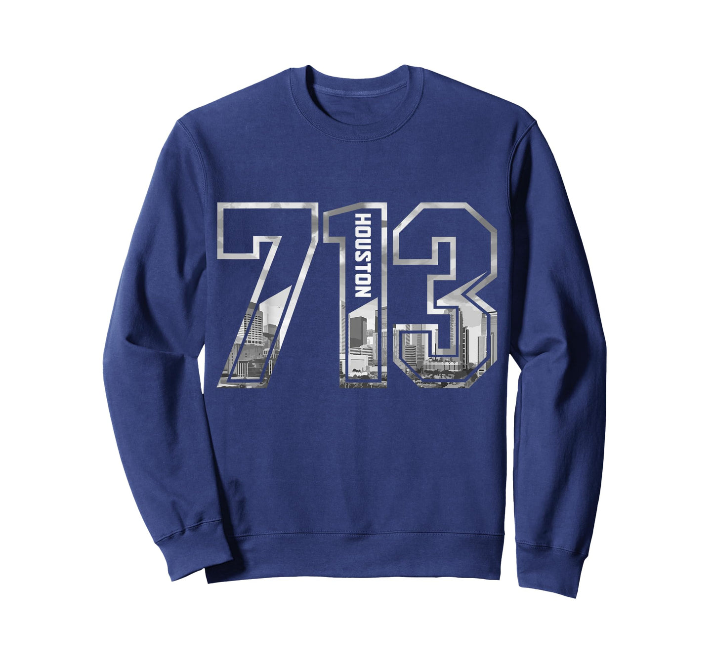 Houston Texas 713 Area Code Pride Vintage T-Shirt
