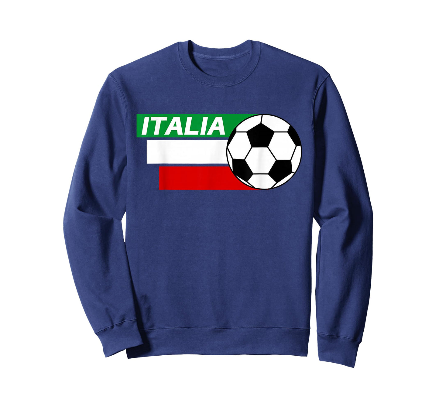 Italy Soccer shirt. Italian flag colors soccer T-Shirt