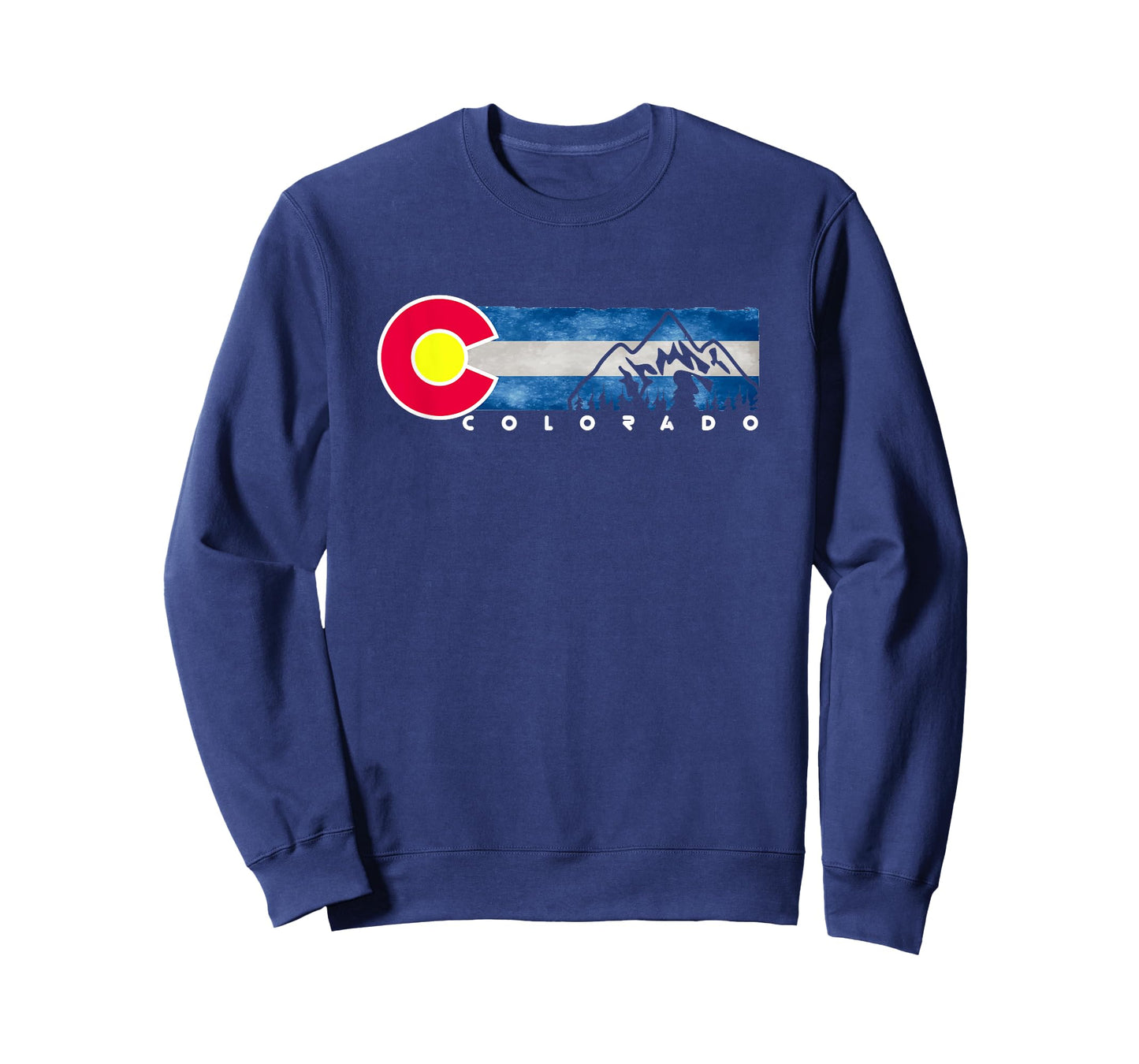 Rocky mountain State of Colorado Flag T-shirt