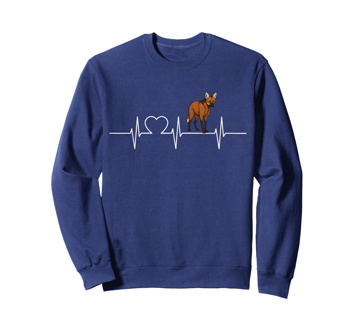 Maned Wolf Heartbeat Maned Wolves Maned Wolf T-Shirt