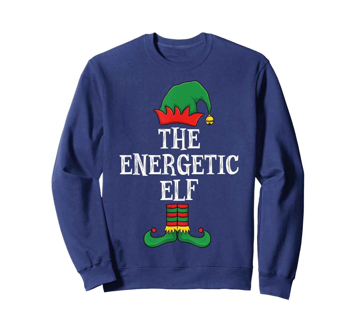 Matching Family Group Funny I'm The Energetic Elf Christmas T-Shirt
