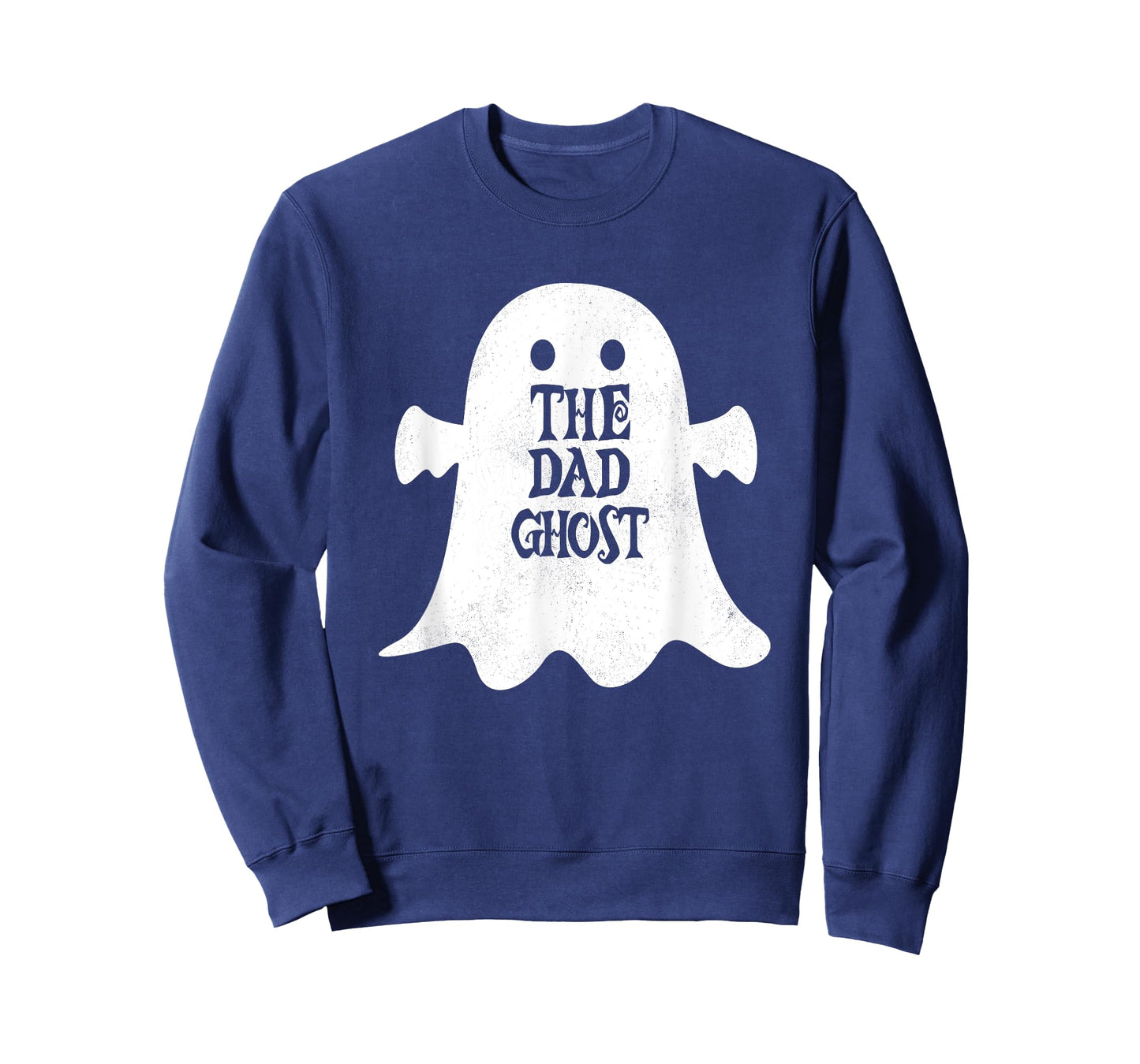 Dad Ghost Matching Family Group Halloween Party T-Shirt