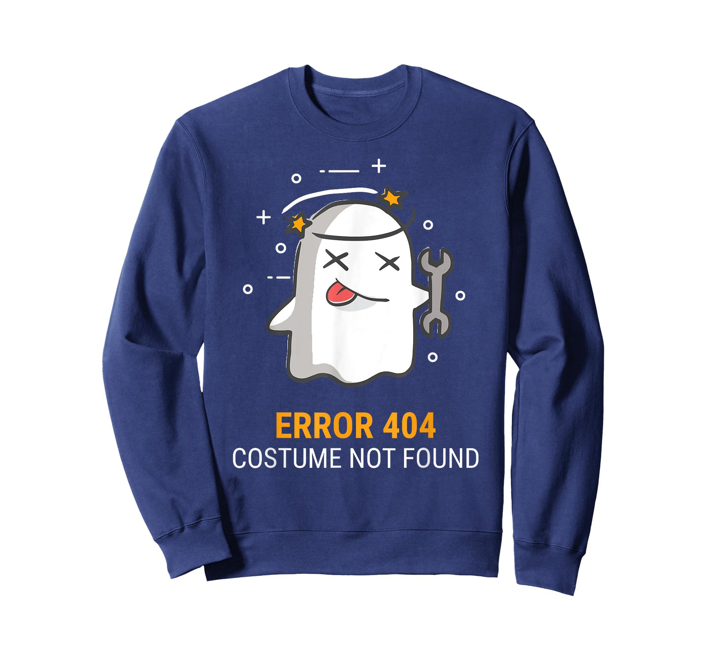 Error 404 Costume Not Found Easy Halloween Ghost T-Shirt