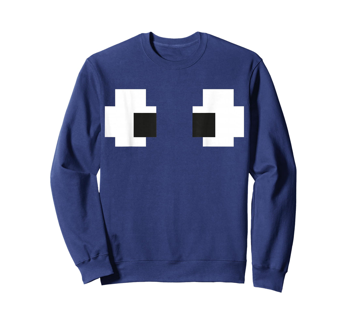 Retro Arcade Game Ghost Eyes Halloween Group Costume T-Shirt