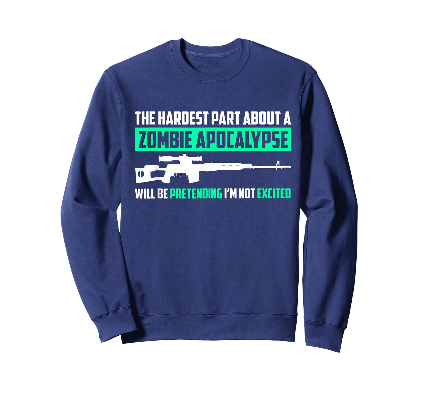 The Hardest Part About a Zombie Apocalypse Funny Tshirt T-Shirt