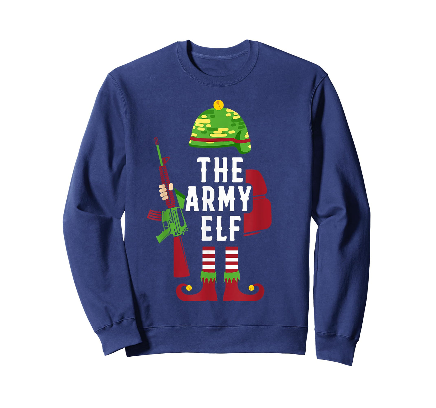 The Army Elf Funny Christmas Gifts for Soldiers T-Shirt