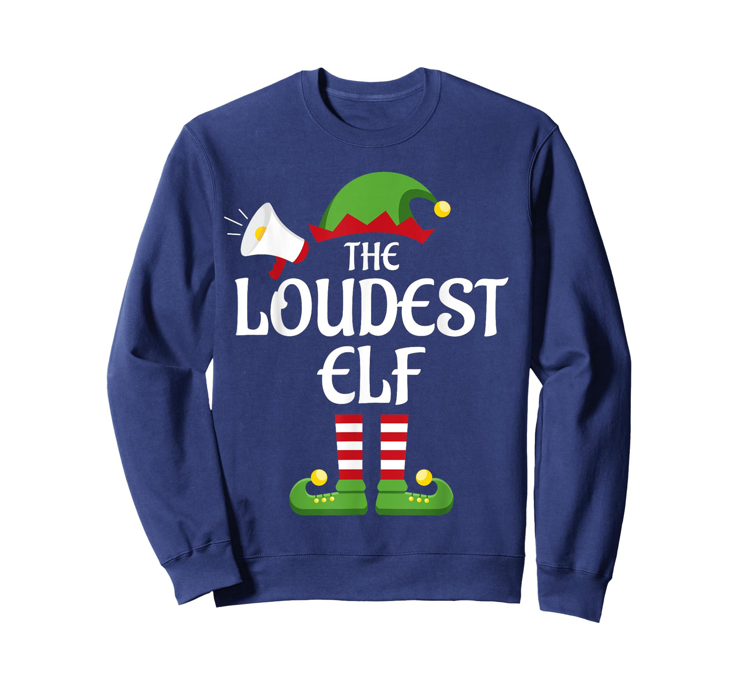 Loudest Elf Family Matching Group Christmas T-Shirt