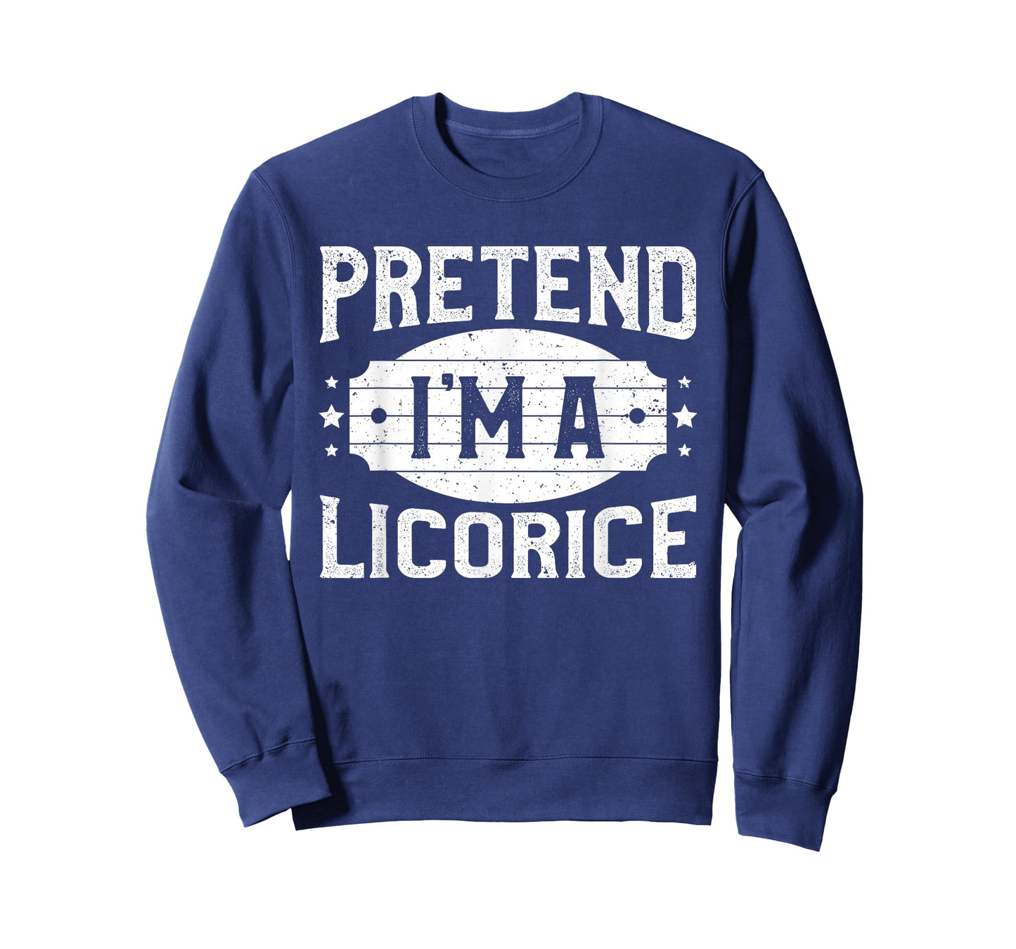 Pretend I'm A Licorice Matching Costume Lazy Halloween Party T-Shirt