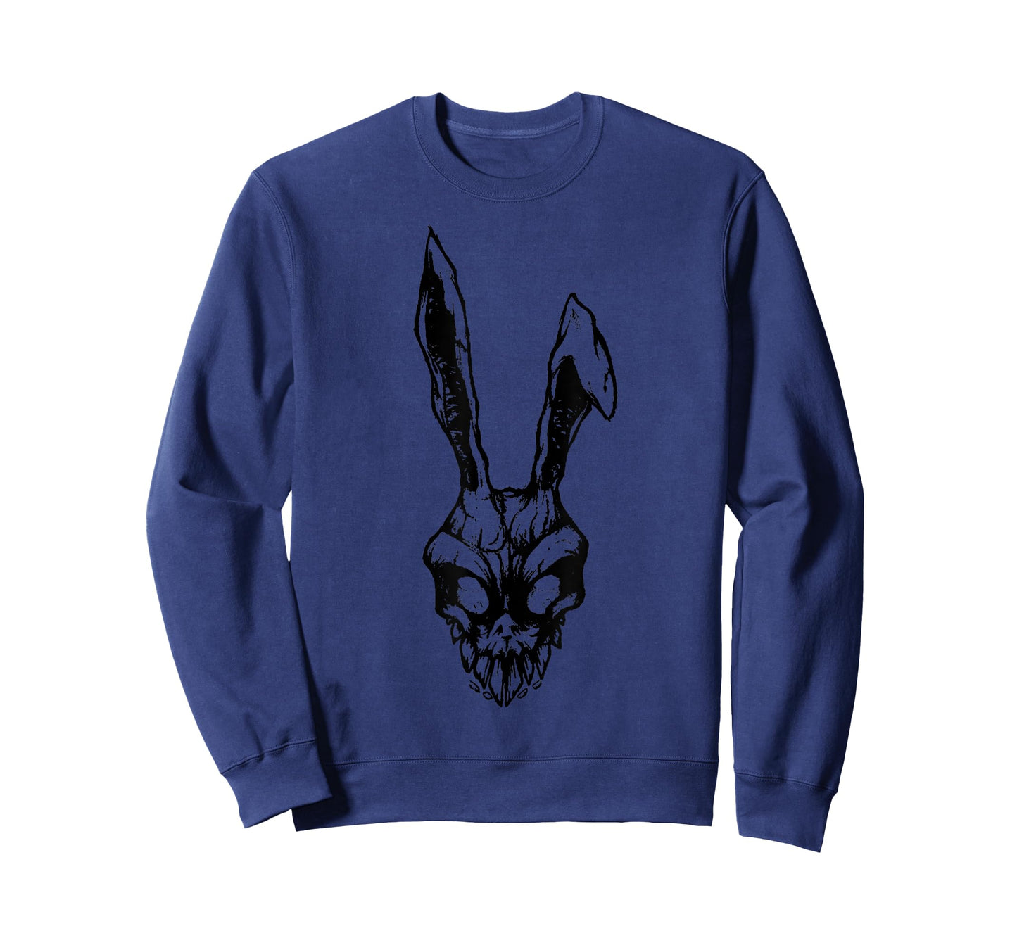 Scary Vintage Angry Rabbit Scull Halloween Party Costume Tee T-Shirt