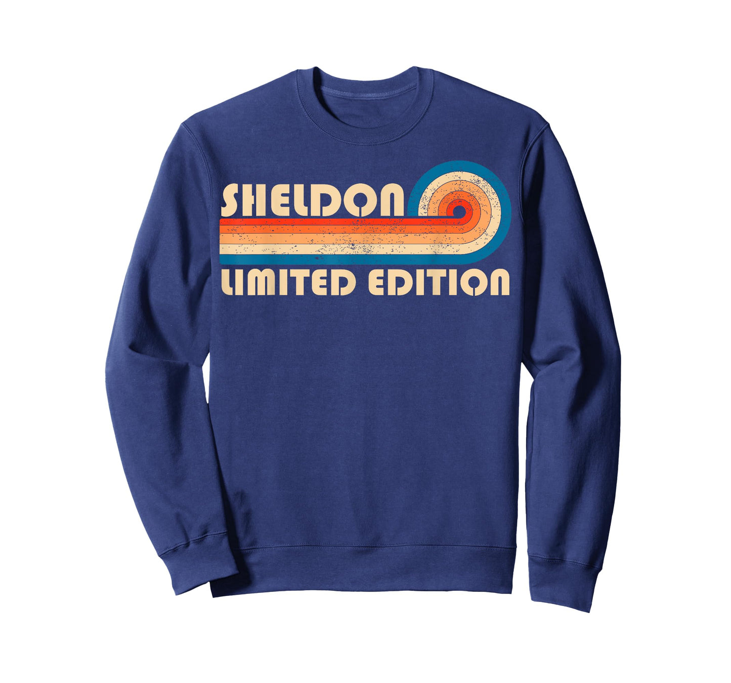 SHELDON Surname Retro Vintage 80s 90s Birthday Reunion T-Shirt