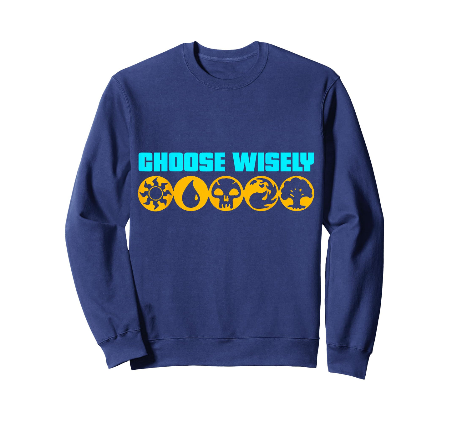 Choose Wisely Gamer Mana Symbols Gathering Magic T-Shirt