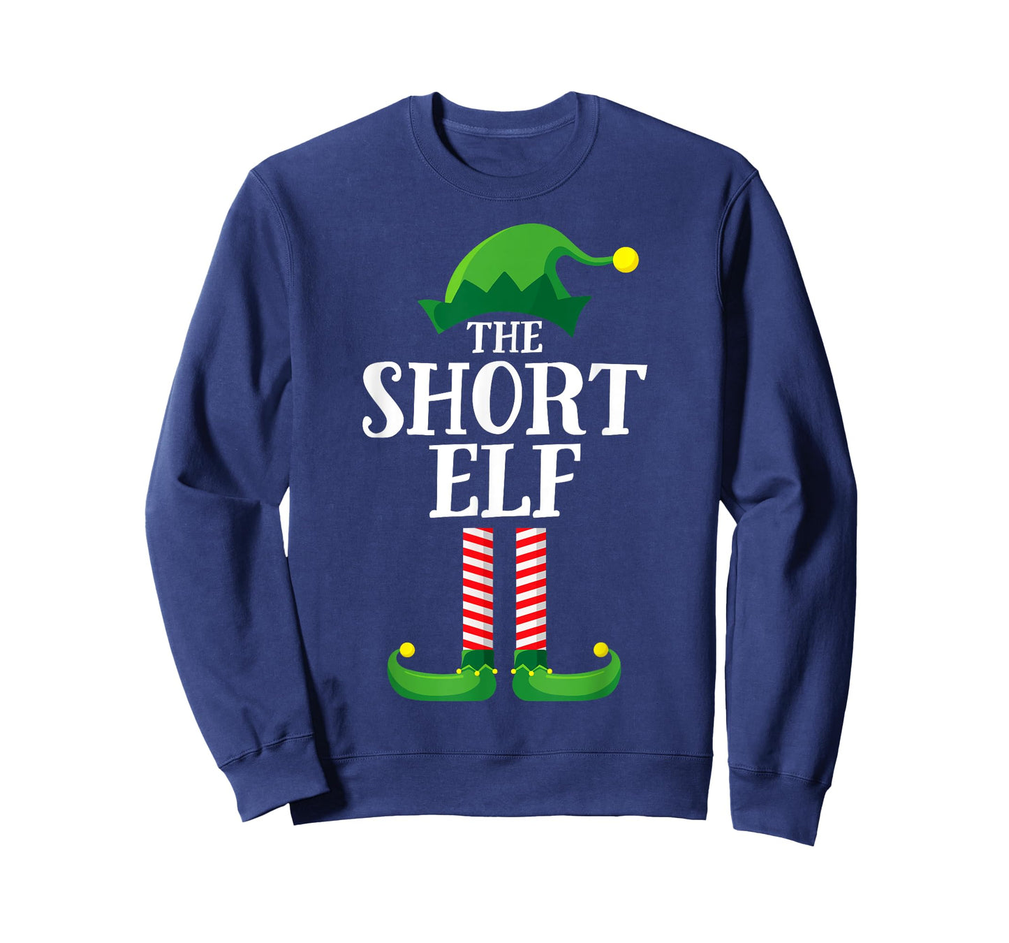 Short Elf Matching Family Group Christmas Party Pyjamas T-Shirt