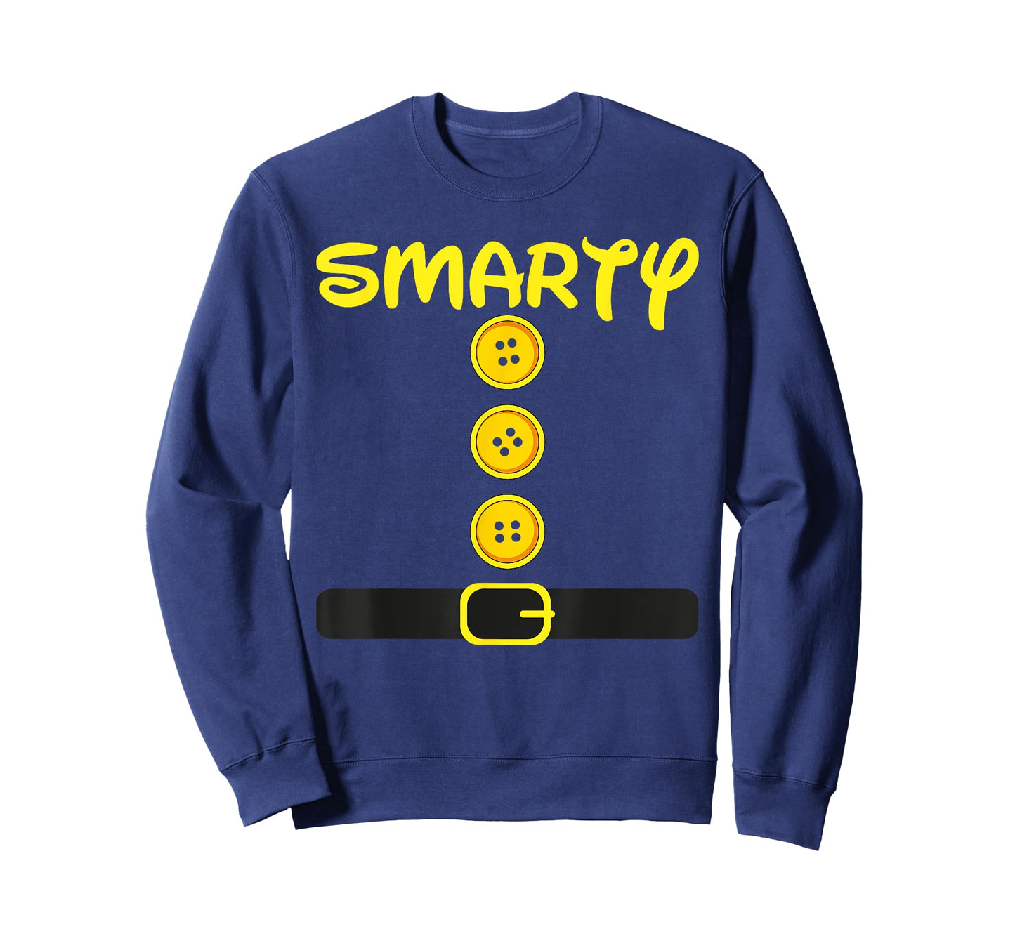 Smarty Dwarf Costume Color Family Matching Dwarf Halloween T-Shirt