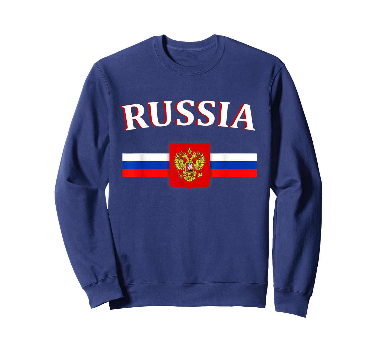 Russian Flag T-shirt Russian Emblem Shirt Russia Tee