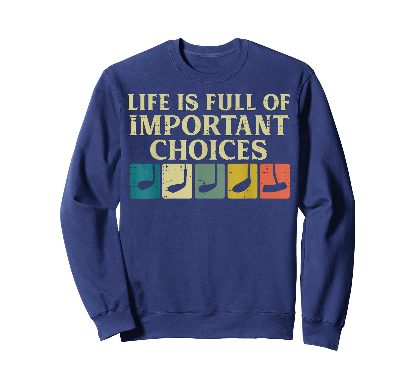Life Full Important Choices Golf Clubs Golfing Men Women Kid T-Shirt