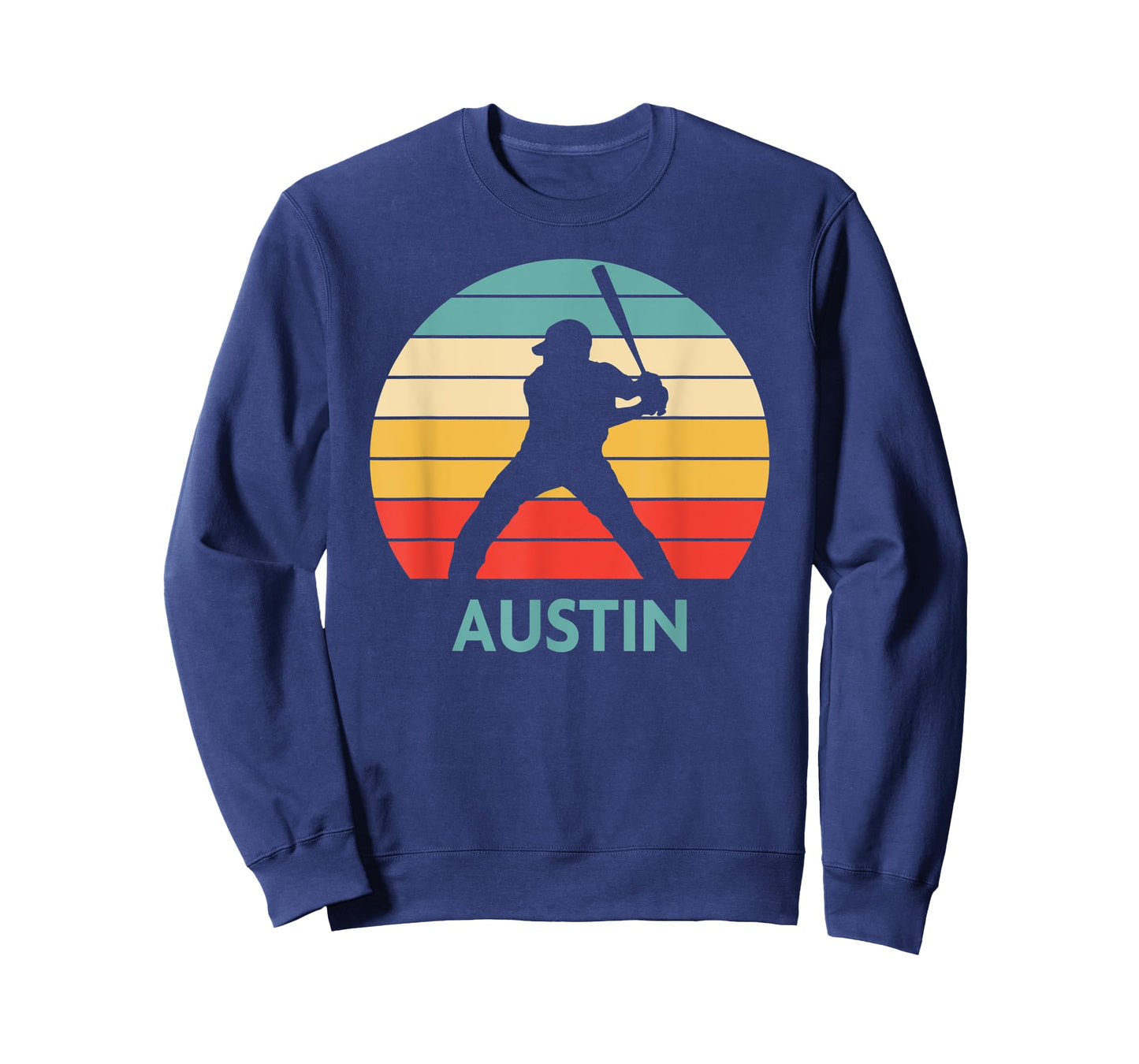 Austin Name Gift Personalized Baseball T-Shirt