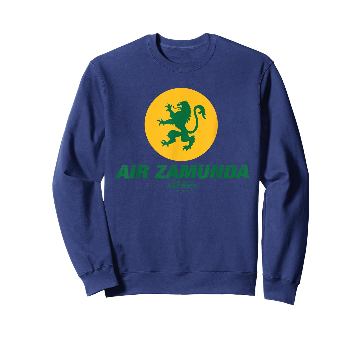 Coming To America Air Zamunda Green Lion Logo T-Shirt