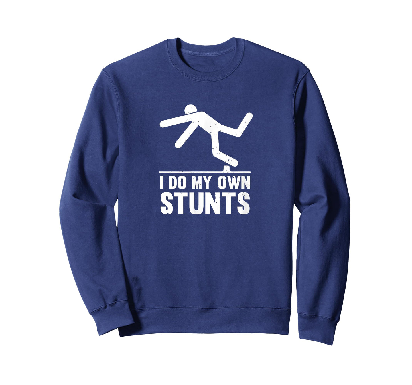 Distressed I Do My Own Stunts T-Shirt T-Shirt