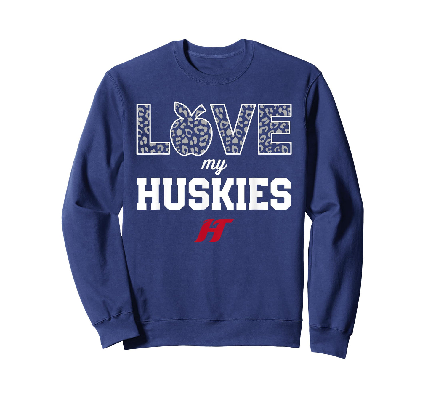 Hewitt-Trussville Huskies Logo Love My Team HS T-Shirt