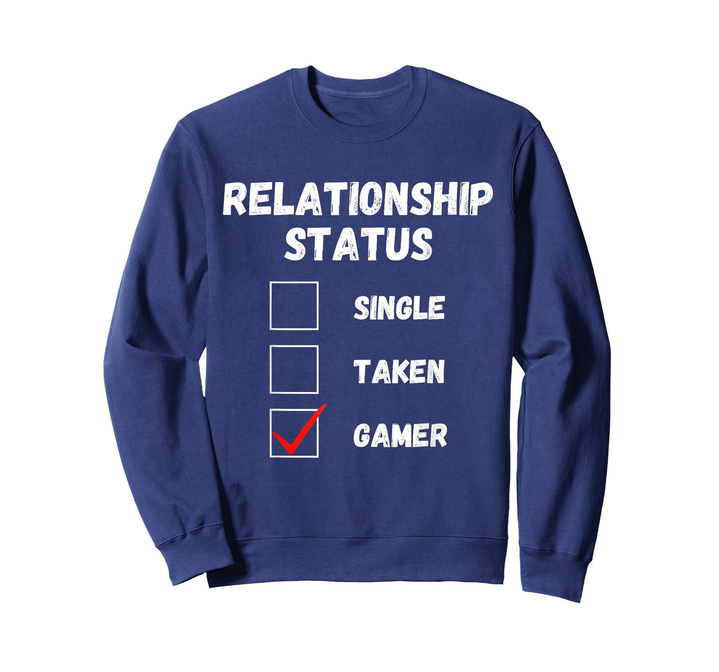 Relationship Status Single Taken Gamer, Funny Gaming Lover T-Shirt