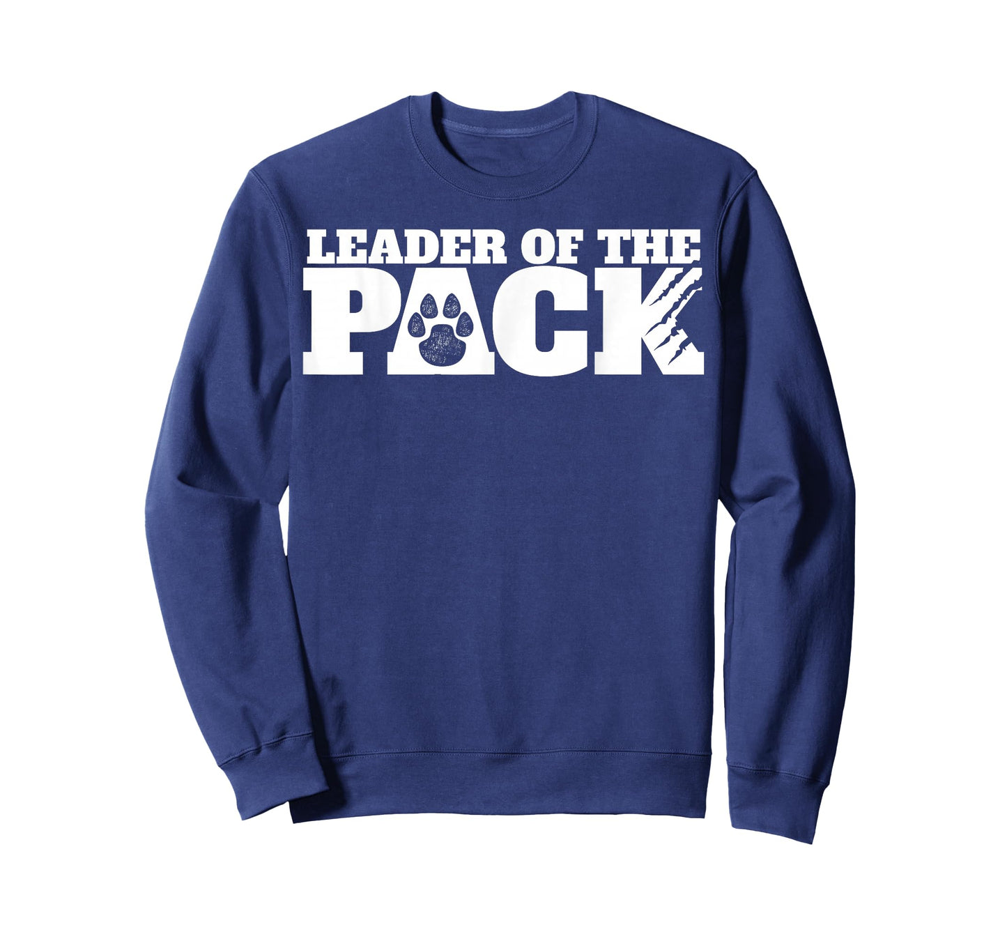Wolf Pack Gift T-Shirt | Leader of The Pack Paw Print TShirt T-Shirt