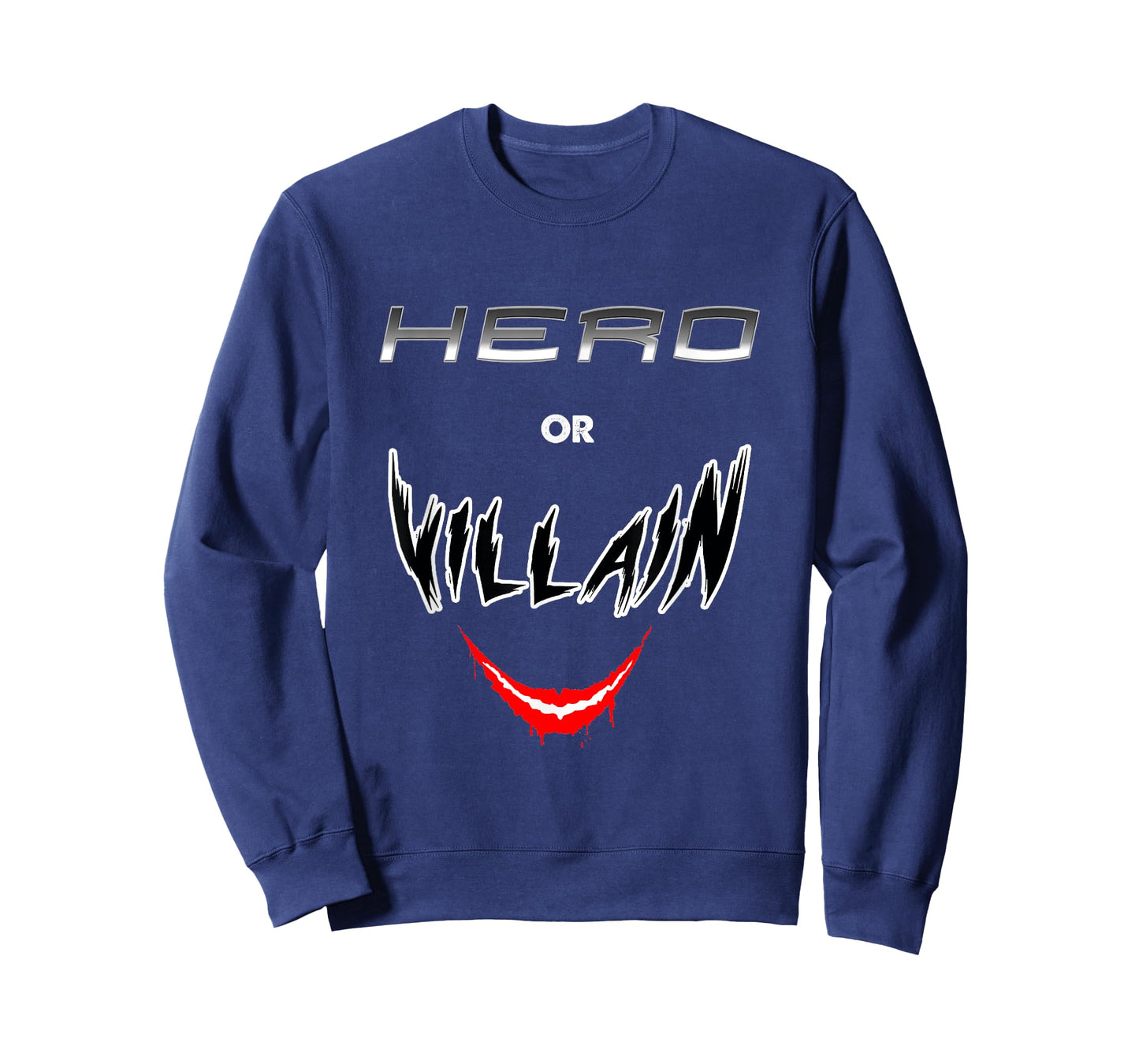 Hero Or Villain Funny Geek Retro Gift Idea T-Shirt
