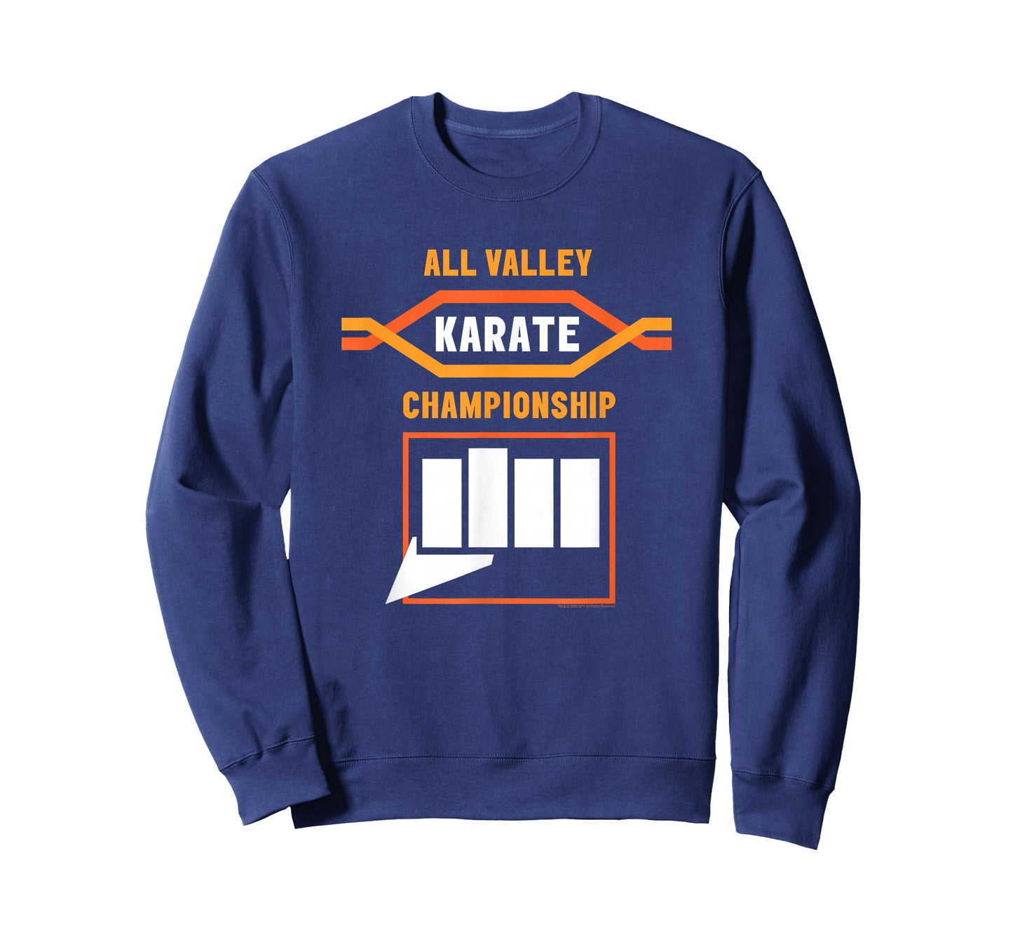 Cobra Kai All Valley Logo and Fist T-Shirt