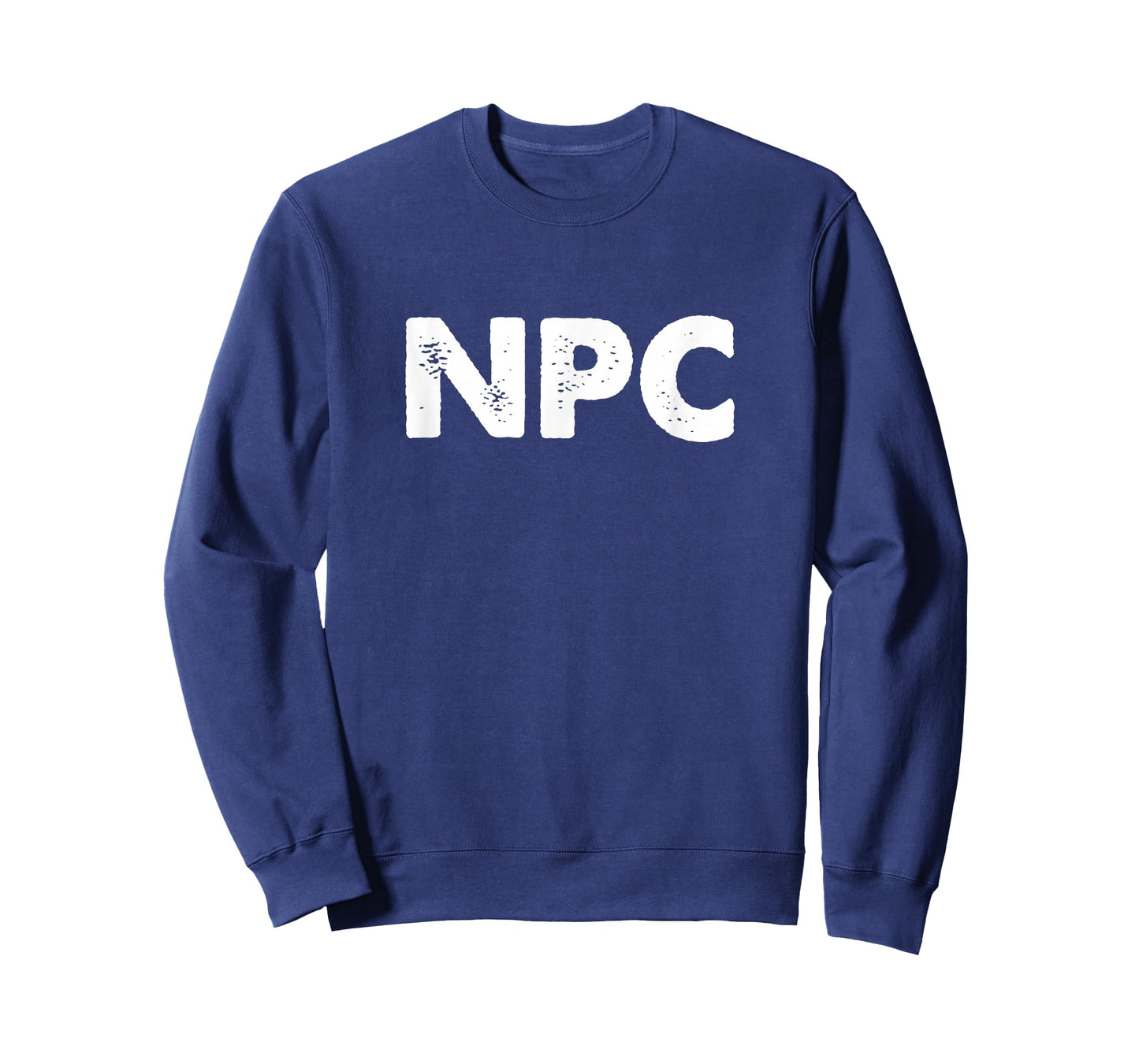 NPC LARP Larping T-Shirt - Black Unisex Adults' T-Shirt - Small - Crew Neck - Short Sleeve - Modern Casual - Letter Print