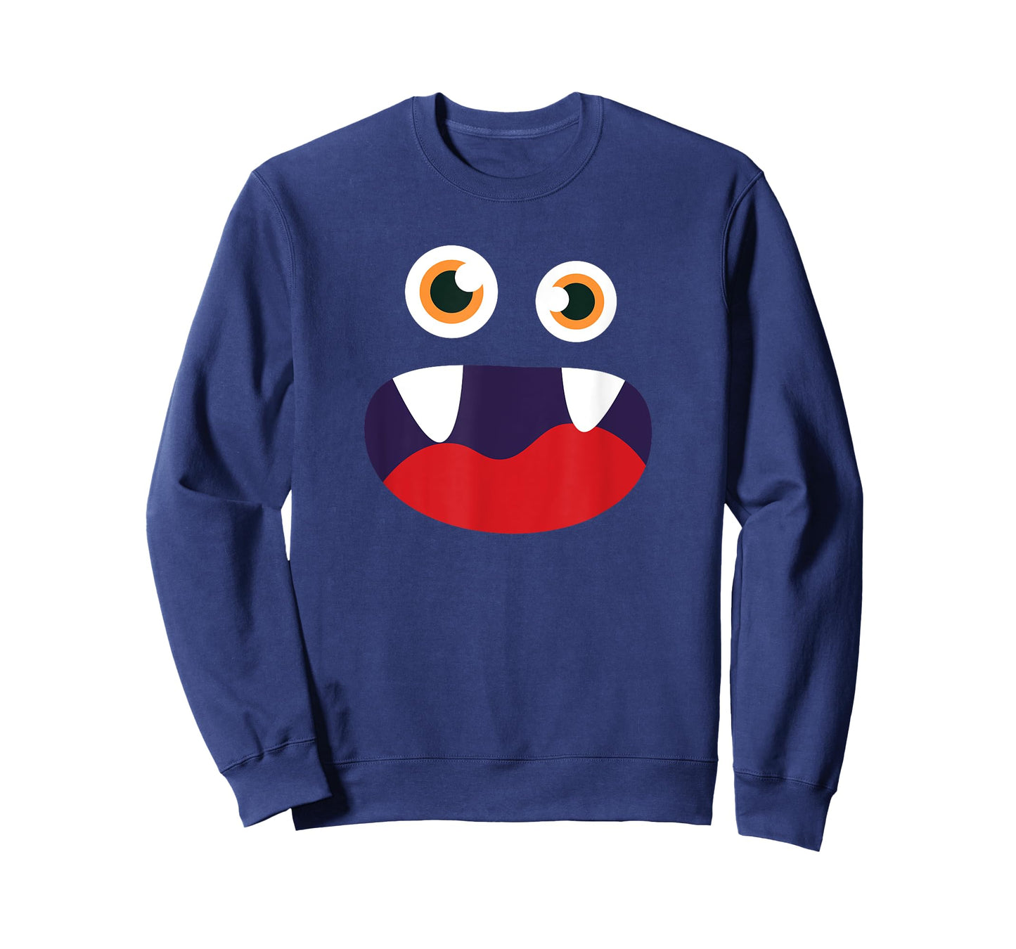 Monster Face Halloween Matching Family Costume T-Shirt