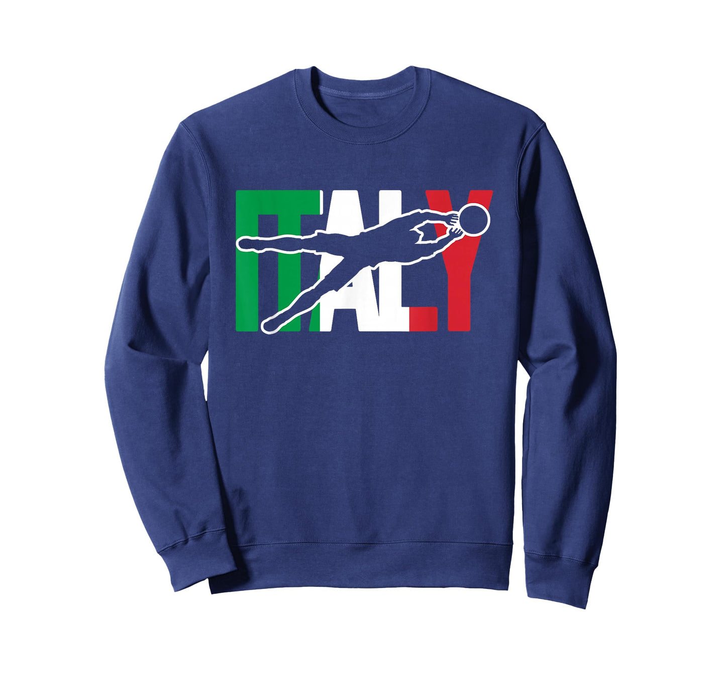 Italy Soccer Jersey Italia Azzurri Gifts for Italian Soccer T-Shirt