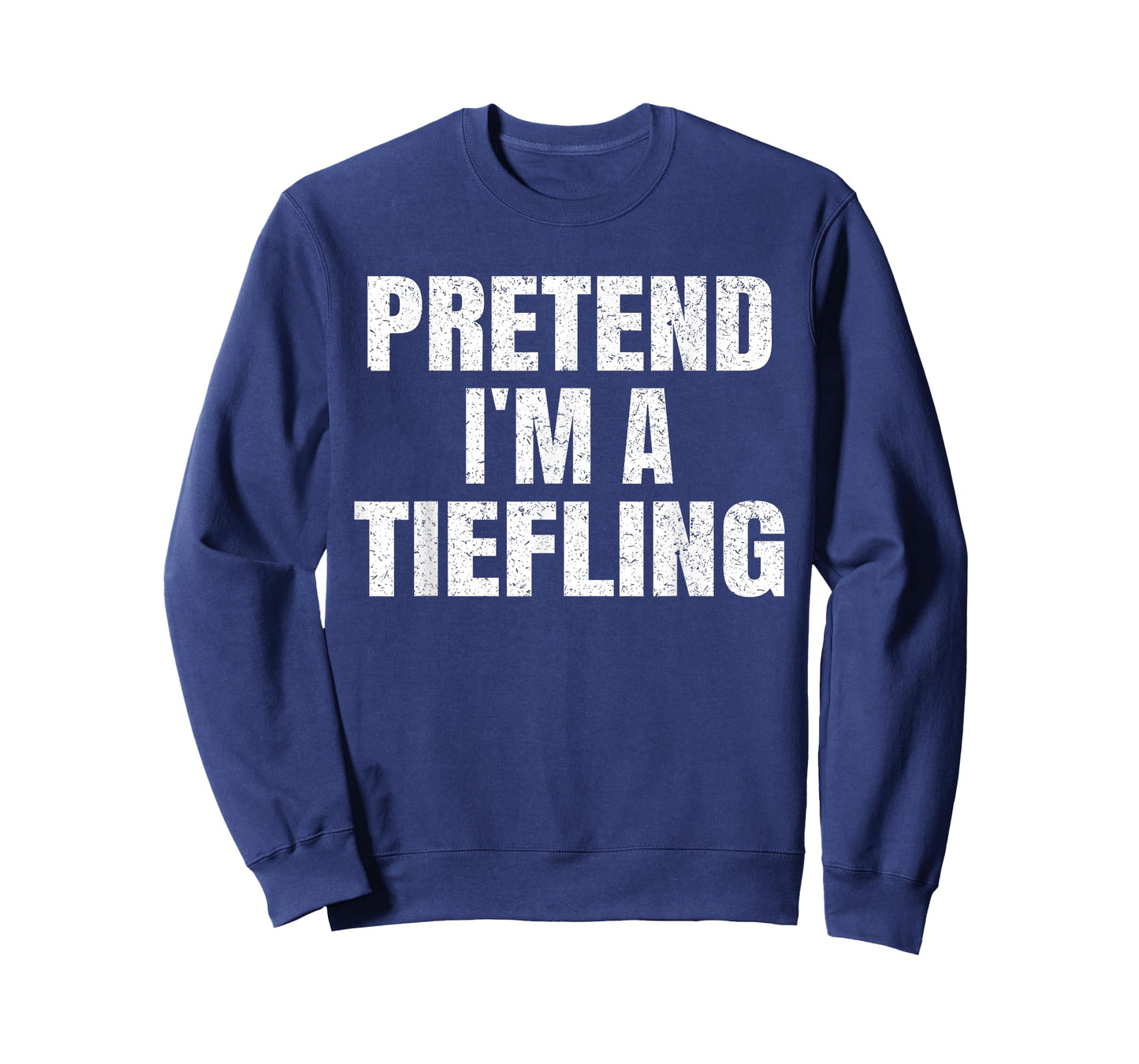 Pretend I'm A Tiefling Easy Halloween Family Group Costume T-Shirt