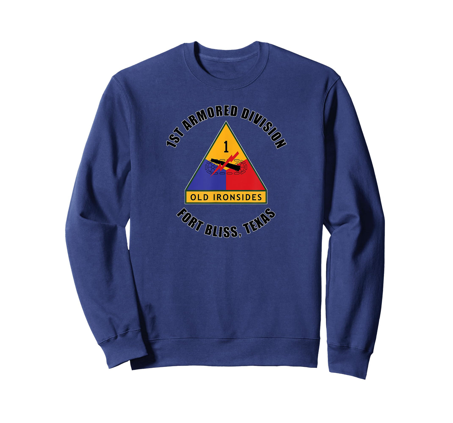1st Armored Division Fort Bliss Texas Emblem Veteran Gift T-Shirt